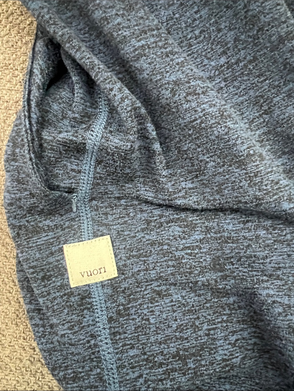 Vuori Navy Blue Jogger Track Pants - Picture 3 of 6